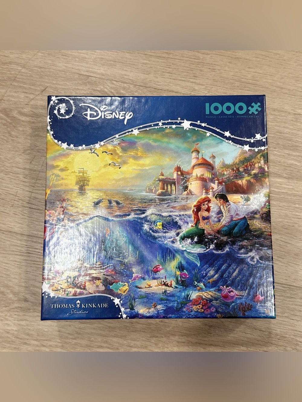 Disney Thomas Kinkade The Little Mermaid 1000-Piece Puzzle - Multicolor